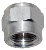 Moroso 3/8in NPT Female Weld-On Bung - Aluminum - Single thumbnail 3
