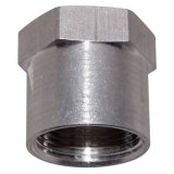 Moroso 1in NPT Female Weld-On Bung - Aluminum - Single thumbnail 2