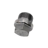 Moroso Oxygen Sensor Plug w/17mm Hex Head - Plated Steel - M18 x 1.5 Thread - Single thumbnail 2