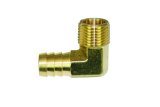 Moroso 90 Degree Fitting - 1/2in NPT to 5/8in Barbed - Brass - Single thumbnail 2