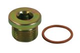 Moroso Low Warning Sensor Plug w/Copper Washer - M20 x 1.5 Thread - Steel - Single thumbnail 3