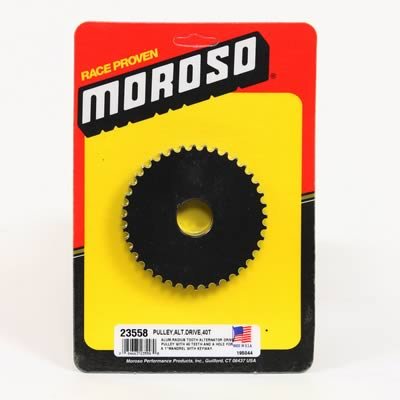 Moroso Alternator Pulley - Radius - 40 Tooth