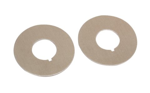 Moroso Belt Guide - 2.5in x .062in - Aluminum - 2 Pack