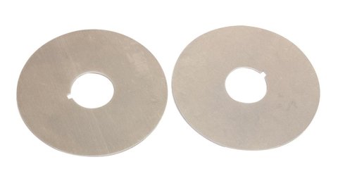 Moroso Belt Guide - 3.5in x .062in - Aluminum - 2 Pack