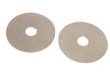 Moroso Belt Guide - 4.5in x .062in - Aluminum - 2 Pack thumbnail 1