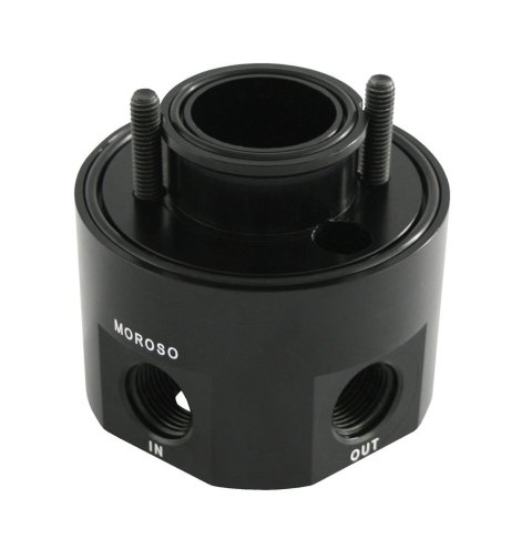 Moroso Chevrolet Big Block/Dart Oil Filter Adapter - Sandwich - Oil Cooler thumbnail 3