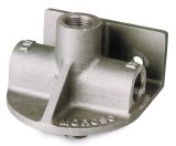 Moroso Chevrolet Big Block/Small Block Oil Filter Adapter - Remote Mount - Inlet Right/Outlet Left thumbnail 1