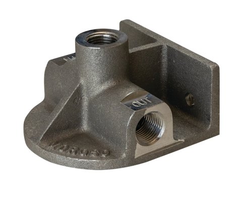 Moroso Chevrolet Big Block/Small Block Oil Filter Adapter - Remote Mount - Inlet Left/Outlet Right thumbnail 3