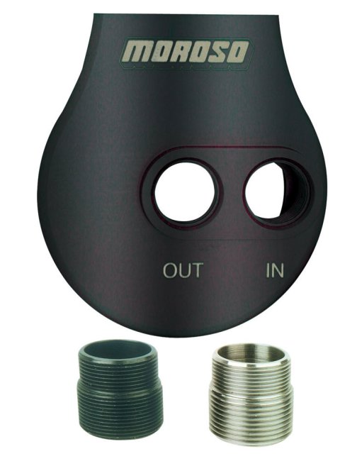 Moroso Oil Filter Adapter - Remote Mount - HP-6 thumbnail 4