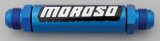 Moroso Oil Filter - In Line Screened -12An - Aluminum thumbnail 1