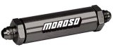 Moroso Oil Filter - In Line Screened -12An - Aluminum thumbnail 2