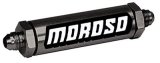 Moroso Oil Filter - In Line Screened -8An - Aluminum thumbnail 1