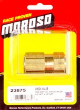 Moroso Oil Check Valve - 1/2in NPT thumbnail 4