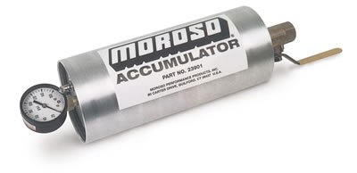 Moroso Oil Accumulator - 1.5 Quart - 10in x 4.25in