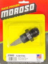Moroso Oil Filter Fitting 3/4in NPT to -12An Male - Single thumbnail 4