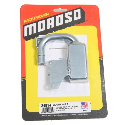 Moroso Chevrolet Small Block Oil Pump Pick-Up - 5/8in (Use w/7in Oil Pans) thumbnail 1