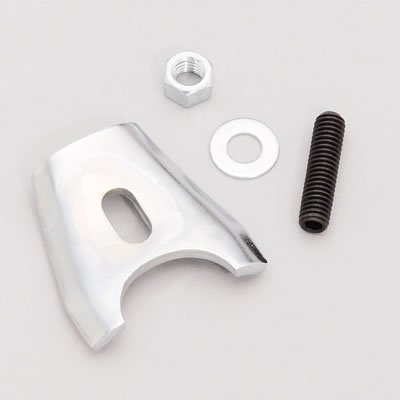 Moroso Chevrolet V8/90 Degree V6 Distributor Hold Down Clamp - Chrome Plated Steel