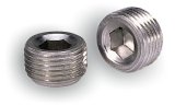 Moroso Pipe Plugs - 3/8in NPT Thread - 3/8in Hex Socket Drive - Aluminum - 2 Pack thumbnail 4