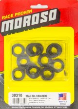 Moroso Head Bolt Washers - 1/2in - 4130 Chrome Moly - 30 Pack thumbnail 3