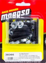 Moroso Honda/Acura/Mazda Rotary/Dodge Neon/Toyota MR2 Oil Pan Stud Kit - 6mm - Steel - Set of 22 thumbnail 3