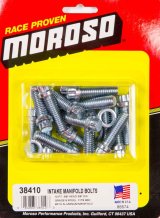 Moroso Chevrolet Big Block Intake Manifold Bolt Kit - 3/8in-16 x 1.25in - Set of 12 thumbnail 3