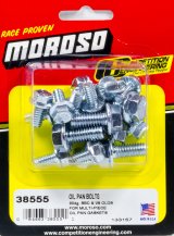 Moroso Chevrolet Small Block/Oldsmobile (w/Multi-Piece Gaskets) Oil Pan Bolts - Set of 18 thumbnail 3