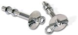Moroso Hood Pin Set - 3/8in - Aluminum - 2 Pack thumbnail 2