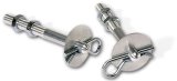 Moroso Hood Pin Set - 3/8in - Aluminum - 2 Pack thumbnail 3