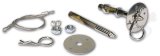 Moroso Chrome Hood Pin Set - 1/2in Diameter - 5in Pin - Steel - 2 Pack thumbnail 4