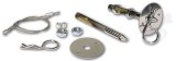Moroso Chrome Hood Pin Set - 1/2in Diameter - 5in Pin - Steel - 2 Pack thumbnail 5