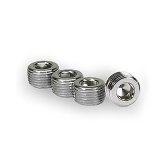 Moroso Chrome Plated Pipe Plugs - 3/8in NPT Thread - 4 Pack thumbnail 2