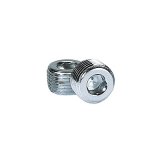 Moroso Chrome Plated Pipe Plugs - 1/2in NPT Thread - 2 Pack thumbnail 2