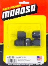 Moroso Lug Nut - 7/16in-20 x 3/4in Hex (Use w/Part No 46150/46160) - 5 Pack thumbnail 4