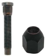 Moroso Wheel Stud & Lug Nut Kit - 1/2in-20 x 3in - .615in Diameter thumbnail 3