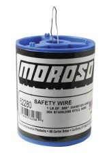 Moroso Safety Wire - Stainless Steel - 1lb Can thumbnail 2
