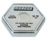 Moroso Racing Radiator Cap - 14-18lbs thumbnail 3