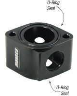 Moroso Filler Neck Manifold Housing -16An Female Port - Aluminum thumbnail 1