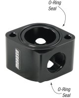Moroso Filler Neck Manifold Housing -16An Female Port - Aluminum thumbnail 2