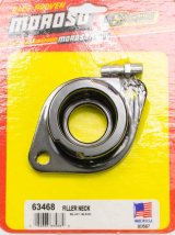 Moroso Chevrolet Bolt-On Filler Neck - Billet Aluminum - Black thumbnail 3