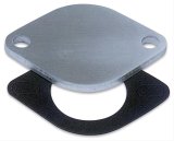Moroso Chevrolet V8/90 Degree V6 Waterneck Block-Off Plate - 1/2in - Aluminum thumbnail 1