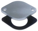 Moroso Chevrolet V8/90 Degree V6 Waterneck Block-Off Plate - 1/2in - Aluminum thumbnail 2