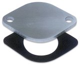 Moroso Chevrolet V8/90 Degree V6 Waterneck Block-Off Plate - 1/2in - Aluminum thumbnail 3