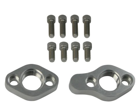 Moroso Chevrolet Small Block Remote Water Pump Adapter Kit (Requires Two -12An Male Fittings) thumbnail 1
