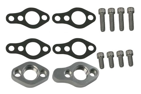 Moroso Chevrolet Small Block Remote Water Pump Adapter Kit (Requires Two -12An Male Fittings) thumbnail 4