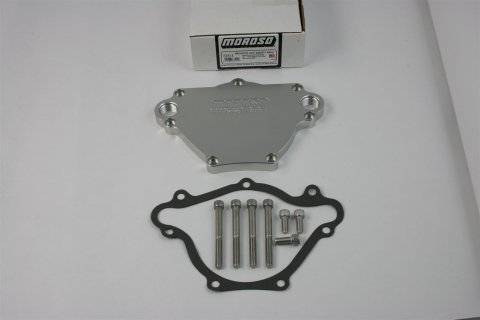 Moroso Chrysler 273-360 Remote Water Pump Adapter Kit (Requires Two -12An Male Fittings)