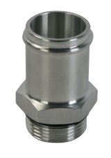Moroso Electric Water Pump Hose Adapter -16An to 1-1/4in Hose - Raw Aluminum thumbnail 3