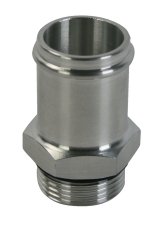 Moroso Electric Water Pump Hose Adapter -16An to 1-1/4in Hose - Raw Aluminum thumbnail 4