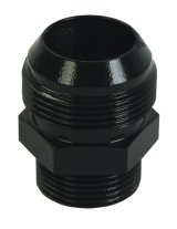 Moroso Electric Water Pump Hose Adapter -16An to -20An Hose - Black Anodized thumbnail 3