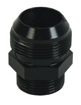 Moroso Electric Water Pump Hose Adapter -16An to -20An Hose - Black Anodized thumbnail 4