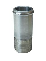Moroso Electric Water Pump Hose Adapter - 1in NPT to 1-1/4in Hose thumbnail 2
